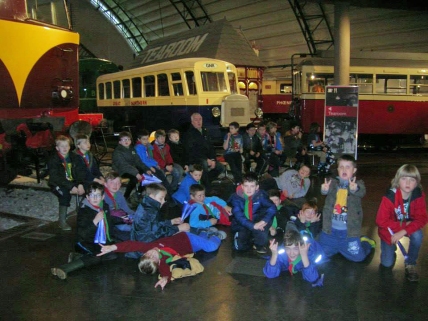 Cubs at the Transport Museum